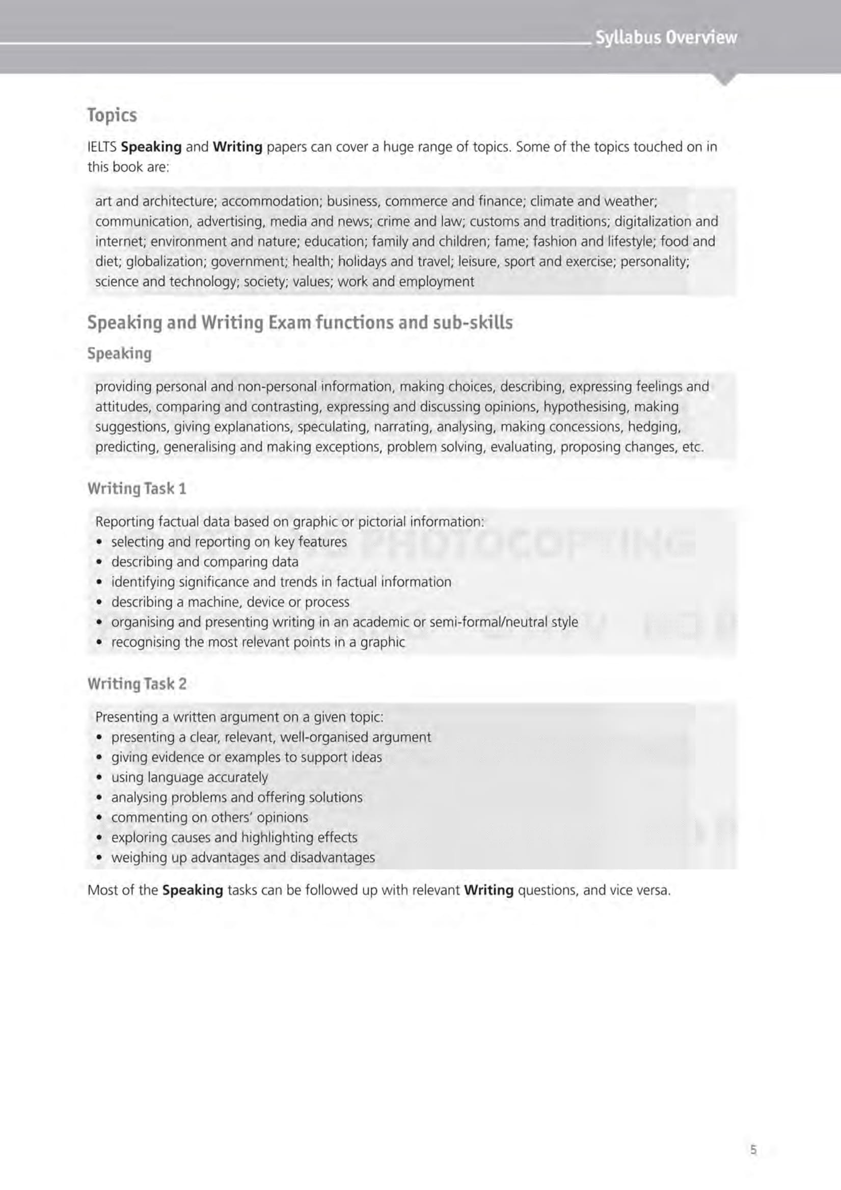 ielts games and activities - speaking and writing