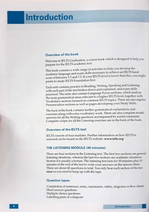 ielts graduation: student's book