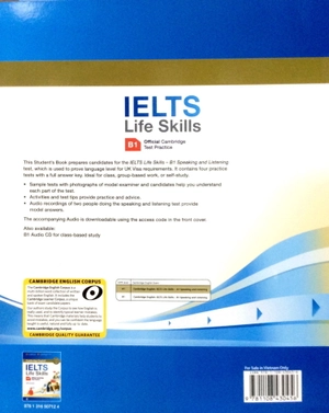 ielts life skills official cambridge test practice b1 student's book with answers fahasa reprint edition (sách không kèm đĩa)