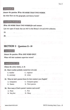 ielts listening_mock tests (+cd)