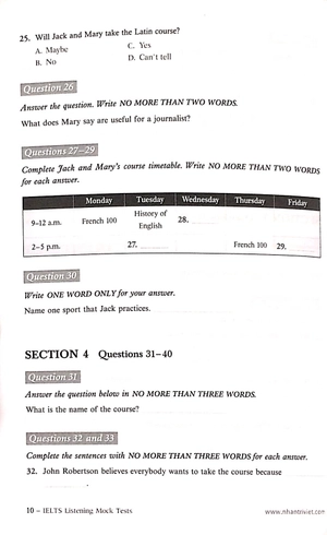 ielts listening_mock tests (+cd)