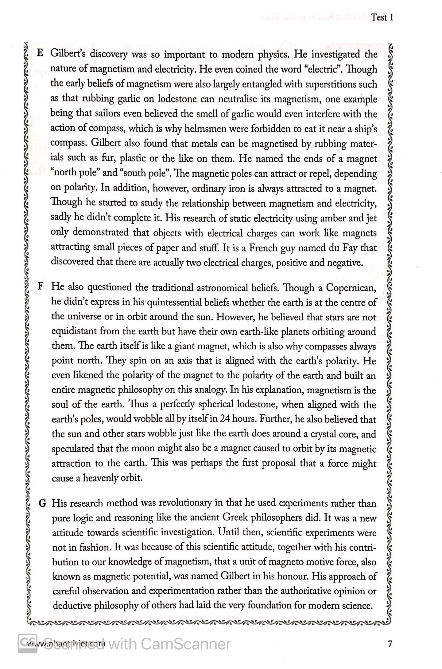 ielts reading recent actual tests