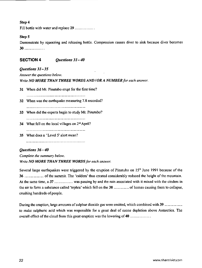 ielts simuation test (cd)