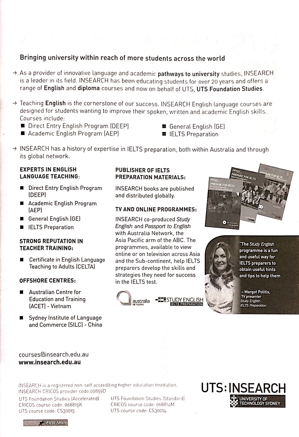 ielts skills reading & writing book two