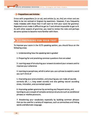ielts speakingsuccess: skills strategies and model answers