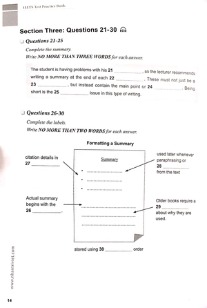ielts test practice book (kèm cd)