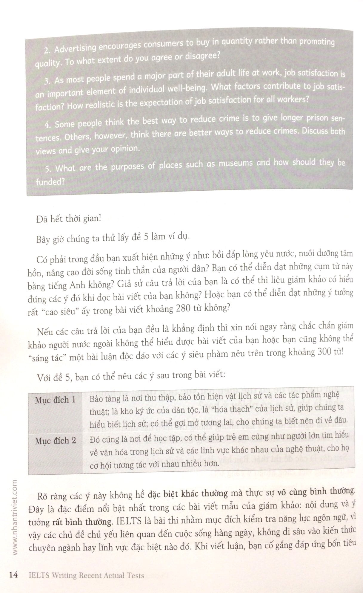 ielts writing recent actual tests