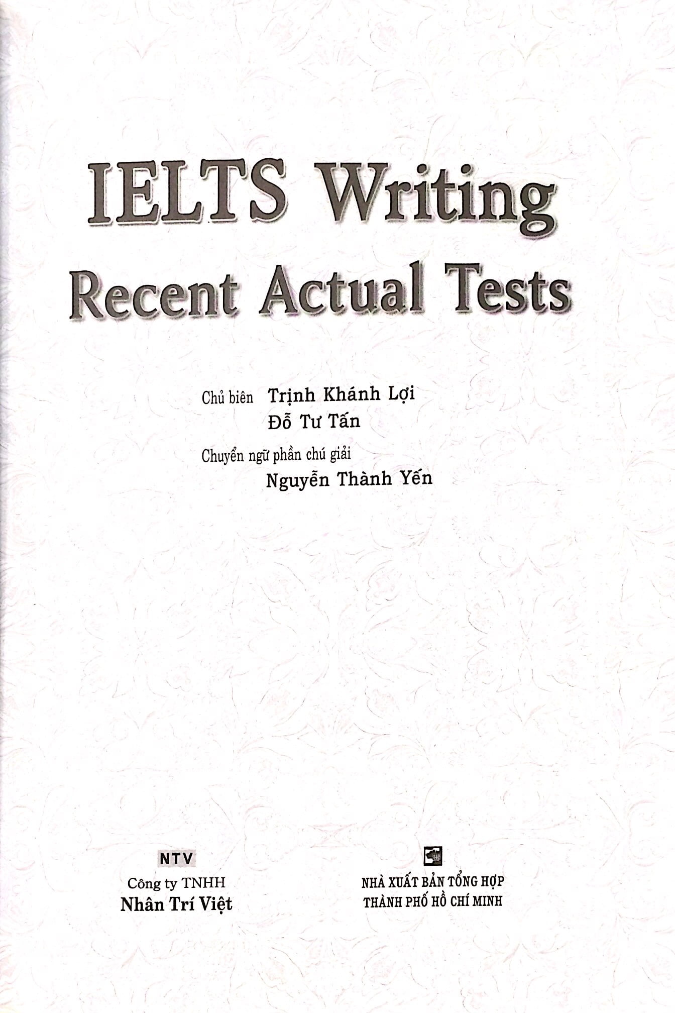 ielts writing recent actual tests
