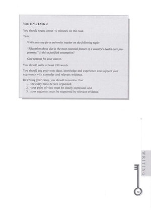 ielts writing strategies for the ielts test