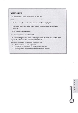 ielts writing strategies for the ielts test