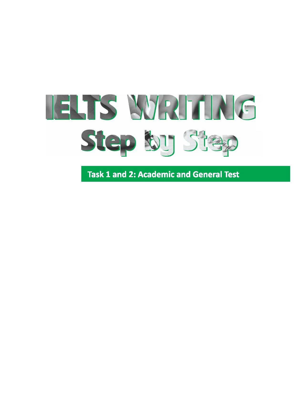 ielts writting: step by step