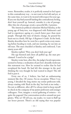 if you live to 100, you might as well be happy