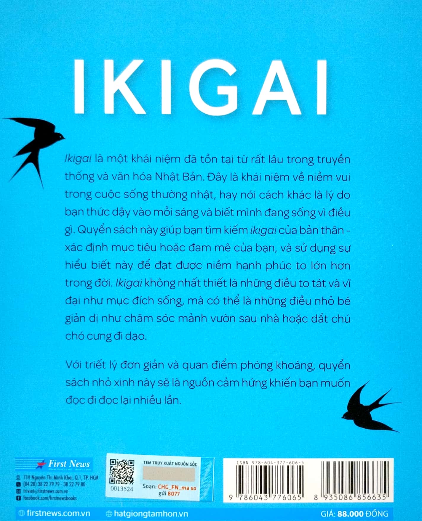 ikigai - chất nhật trong từng khoảnh khắc (tái bản 2022)