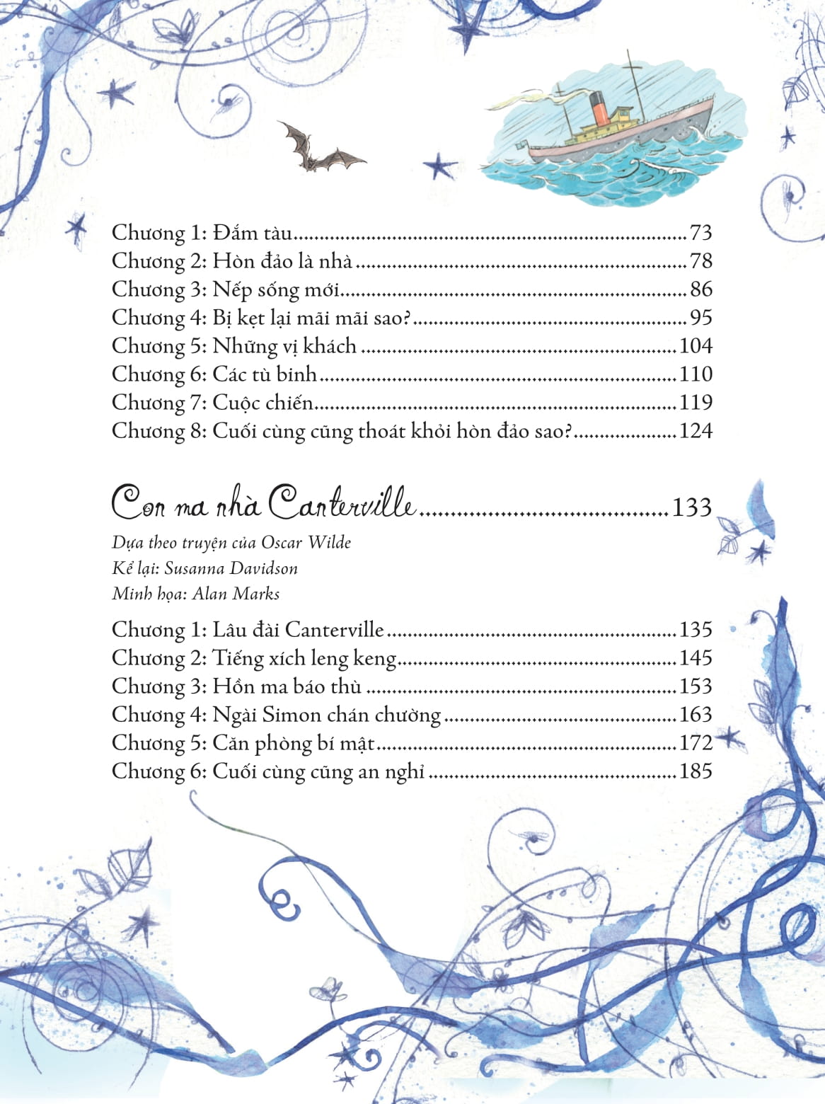 illustrated classics - những cuộc phiêu lưu kỳ thú - tám mươi ngày vòng quanh thế giới, robinson crusoe, con ma nhà canterville