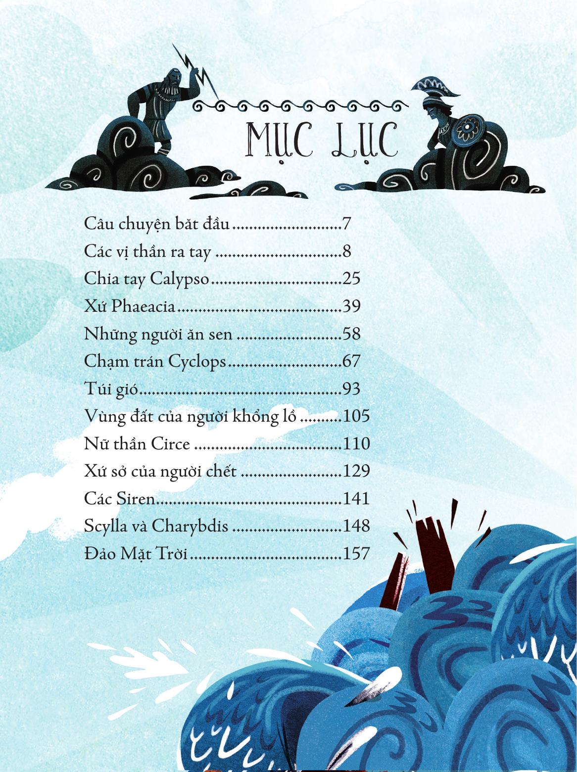 illustrated classics - sử thi odyssey - bìa cứng