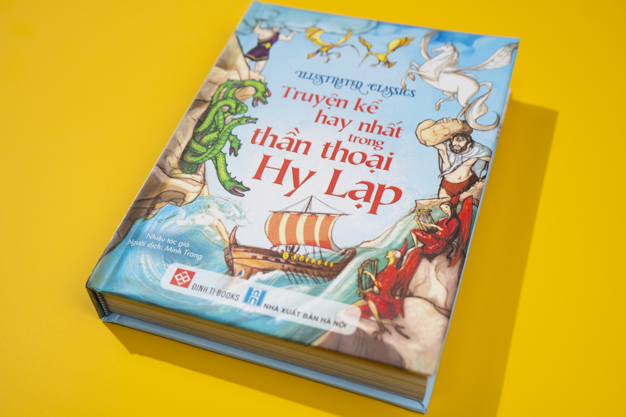 illustrated classics - truyện kể hay nhất trong thần thoại hy lạp - bìa cứng
