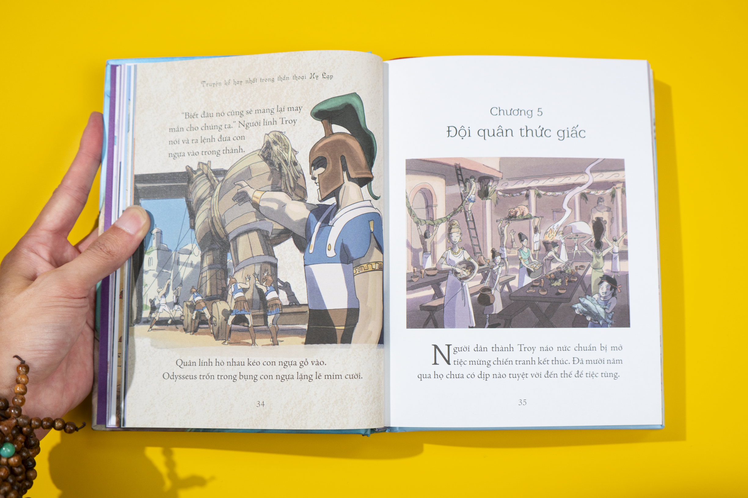 illustrated classics - truyện kể hay nhất trong thần thoại hy lạp - bìa cứng