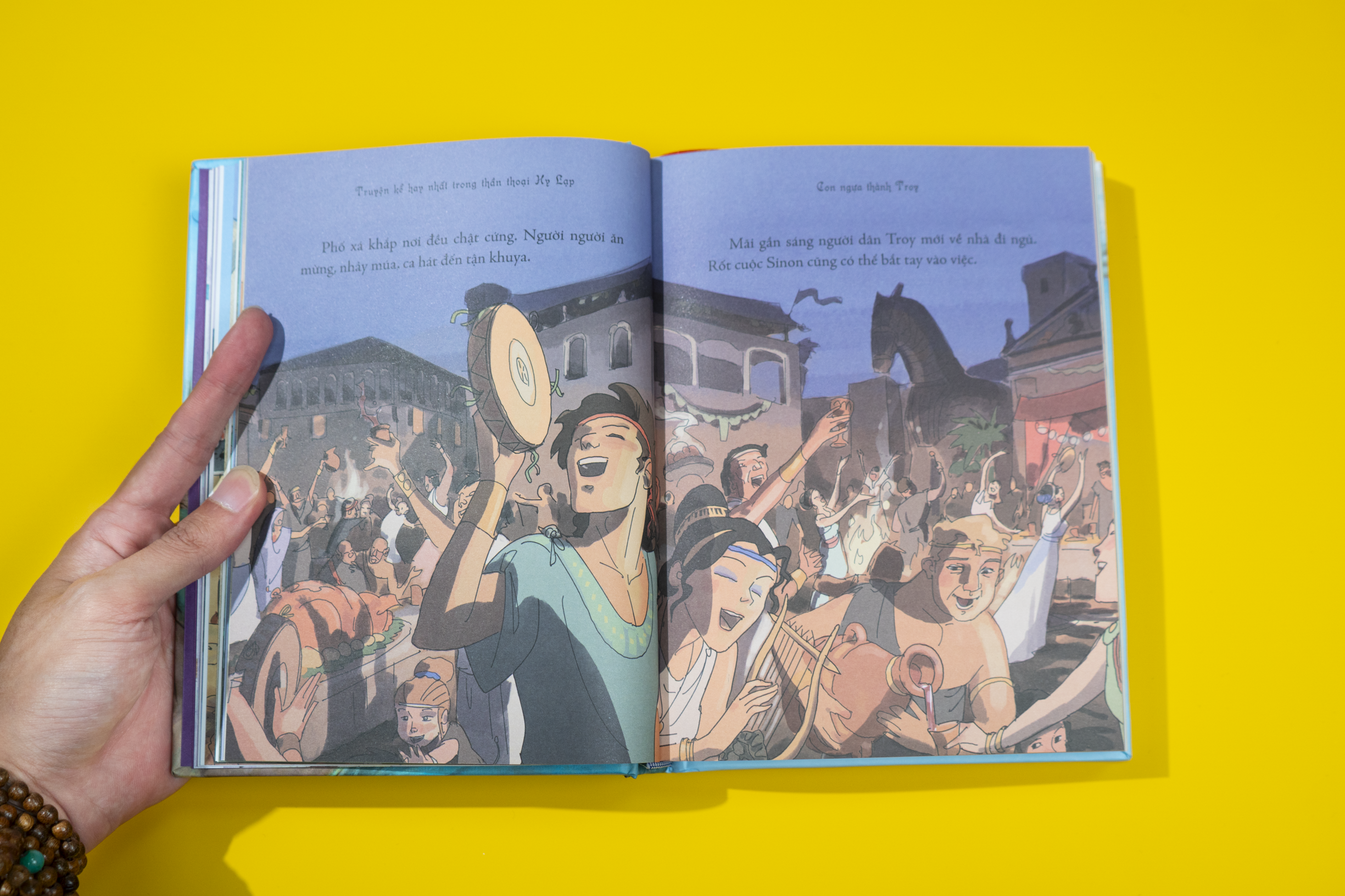 illustrated classics - truyện kể hay nhất trong thần thoại hy lạp - bìa cứng