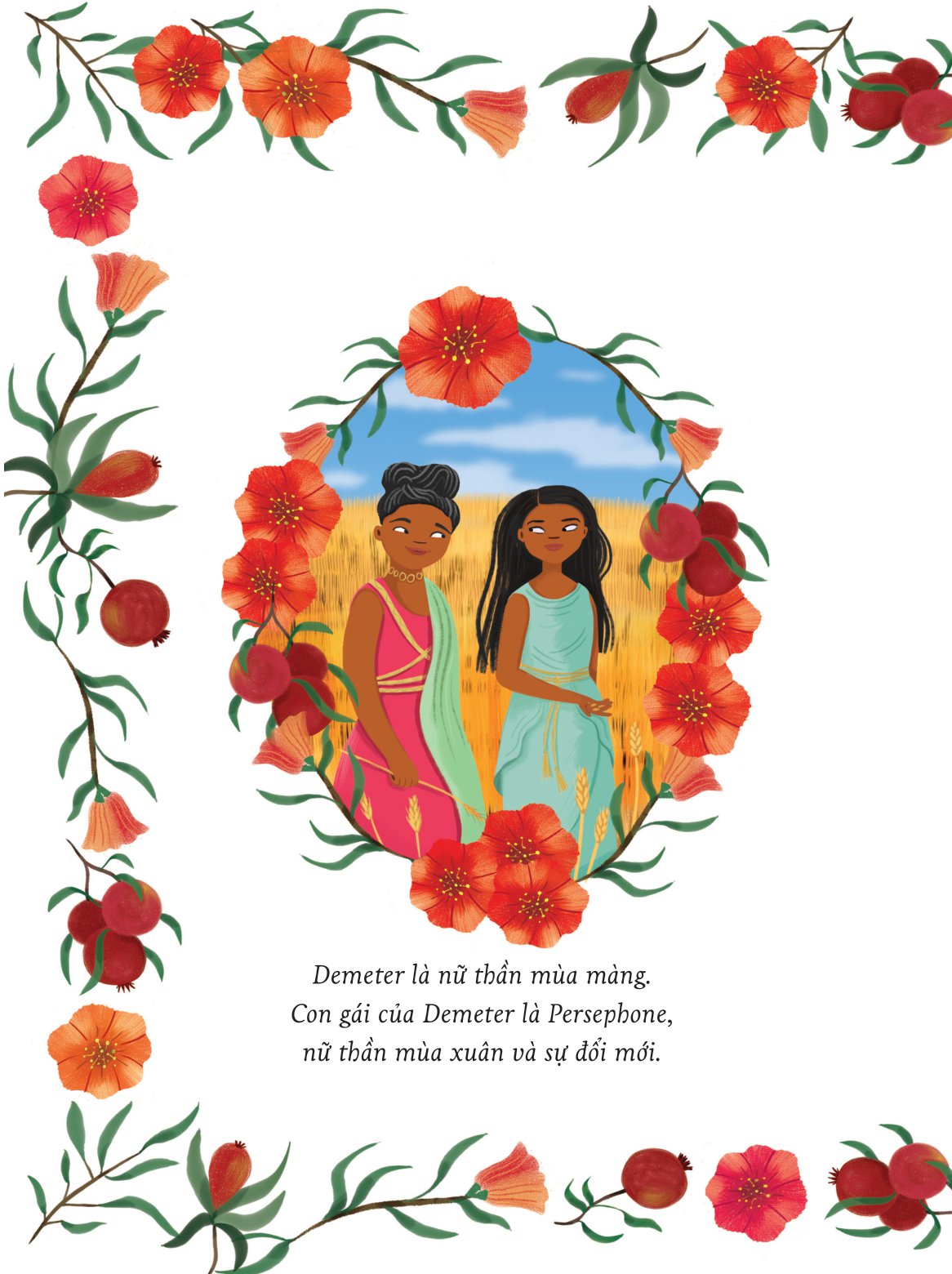 illustrated classics - truyện kể về những cô gái thông minh và gan dạ trong thần thoại hy lạp