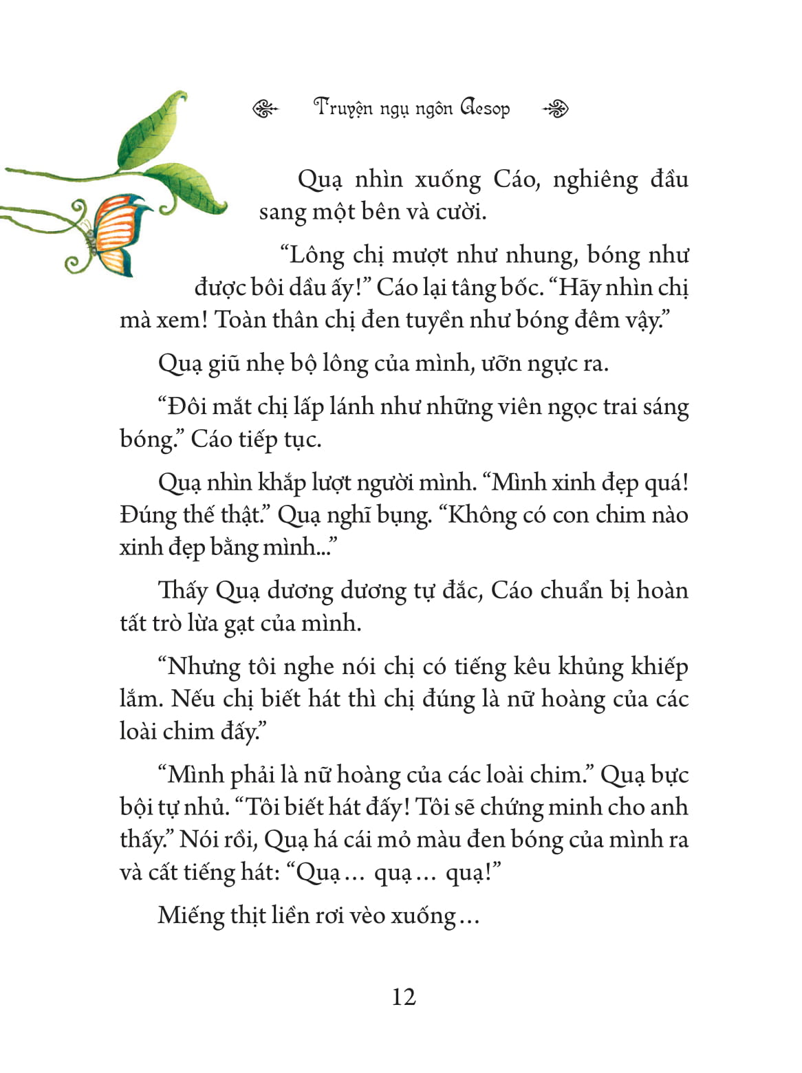 illustrated classics - truyện ngụ ngôn aesop