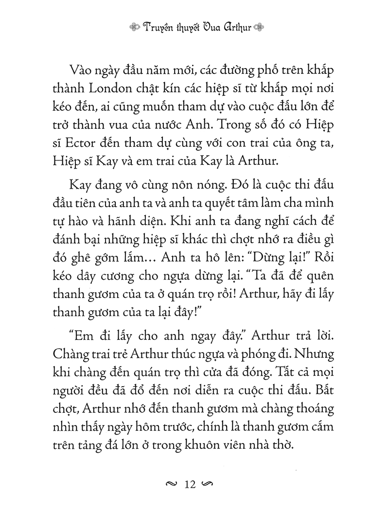 illustrated classics - truyền thuyết vua arthur