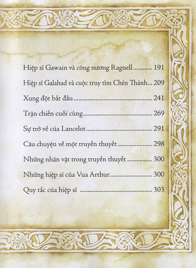 illustrated classics - truyền thuyết vua arthur