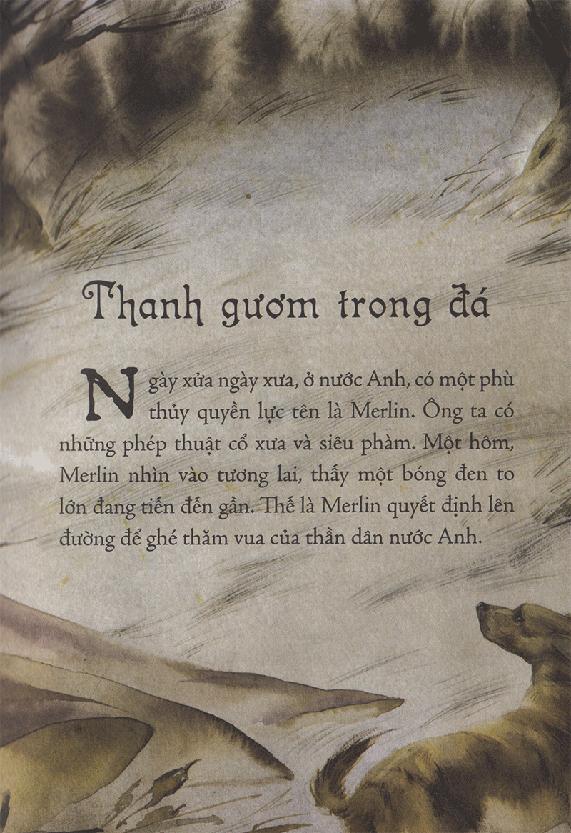 illustrated classics - truyền thuyết vua arthur