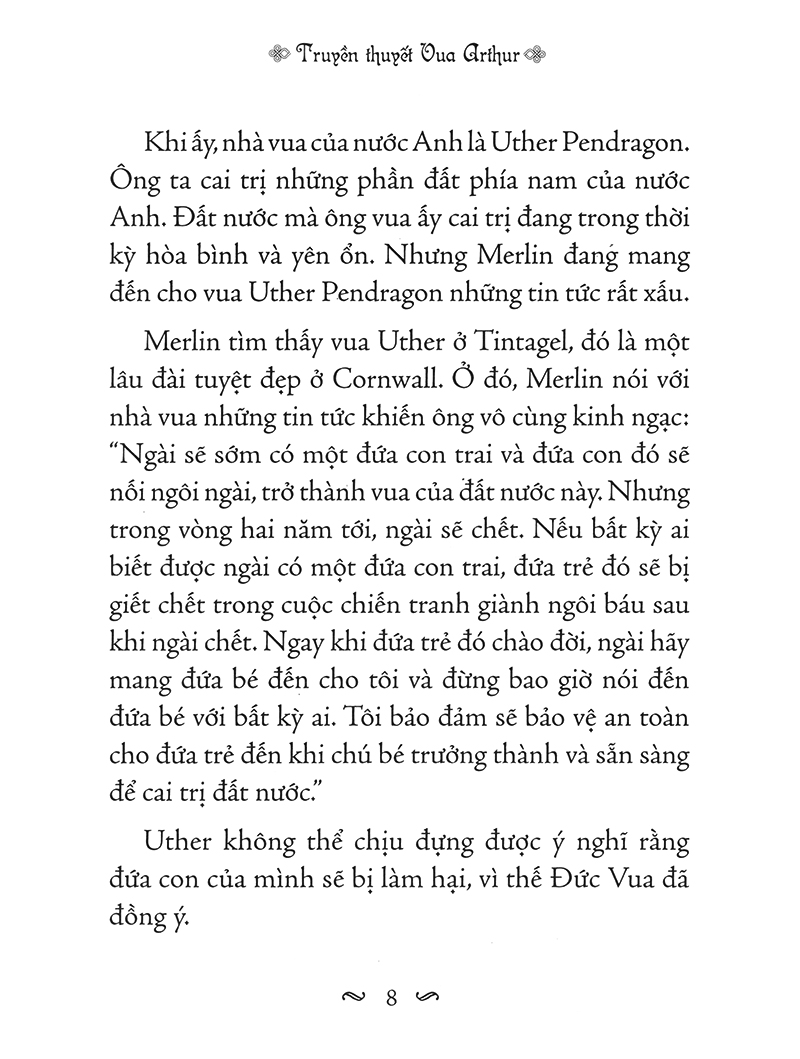 illustrated classics - truyền thuyết vua arthur