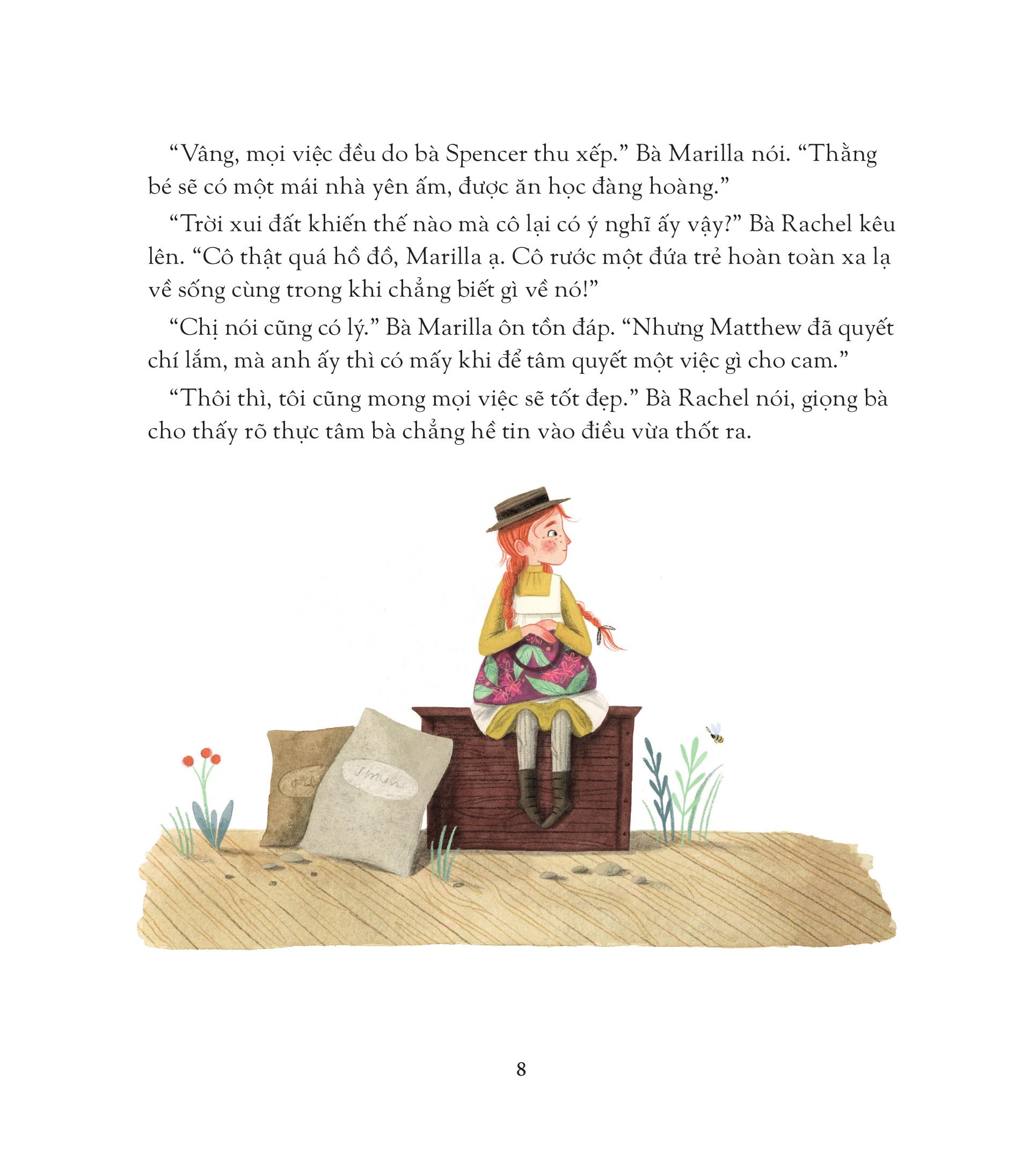 Illustrated Special Editions - Anne Tóc Đỏ Dưới Chái Nhà Xanh - Bìa Cứng