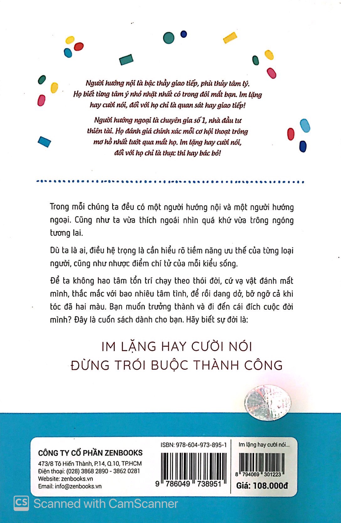 im lặng hay cười nói, đừng trói buộc thành công