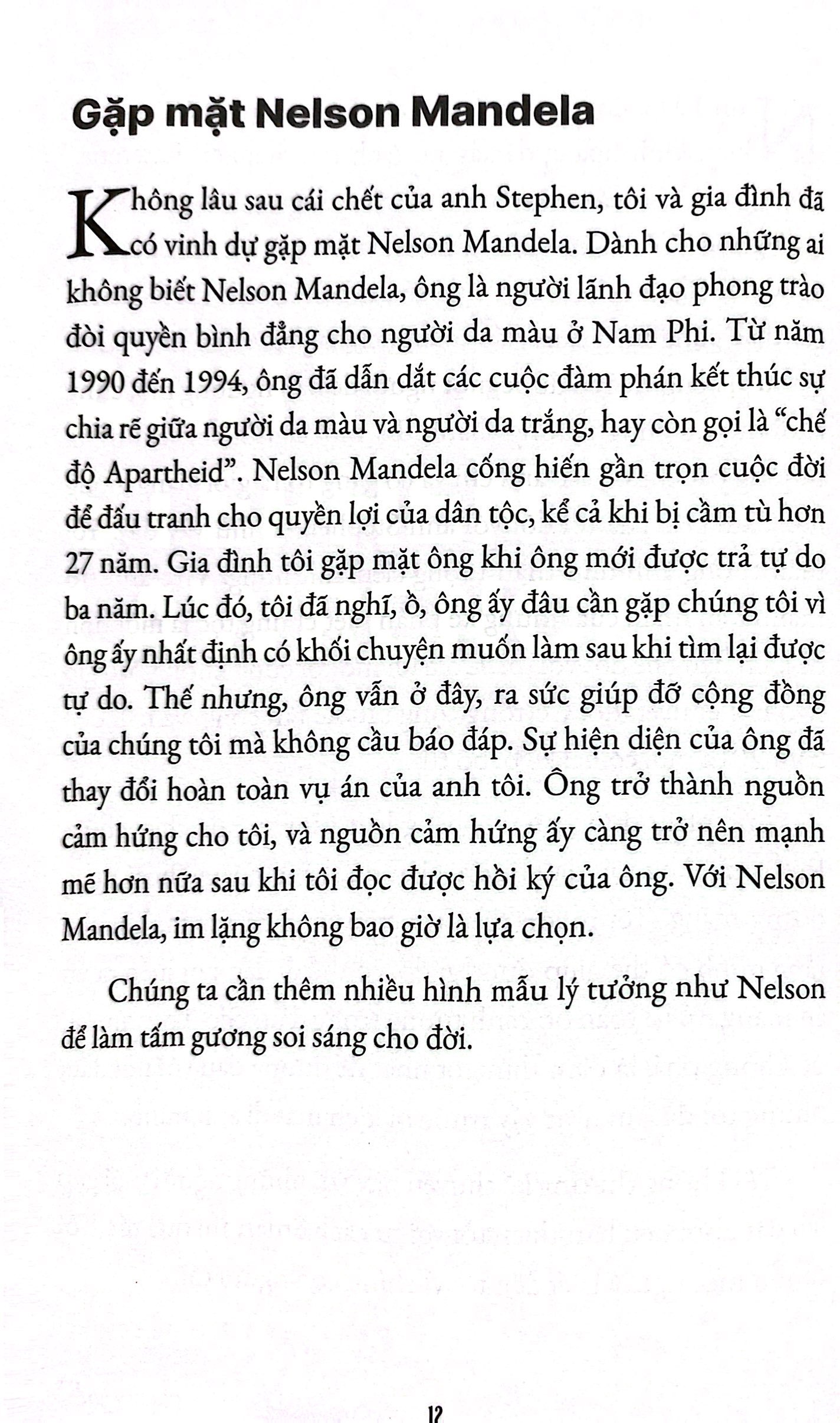 im lặng không phải là lựa chọn - bạn có thể thay đổi thế giới