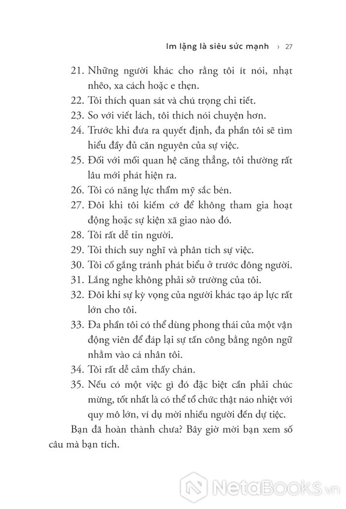 im lặng là siêu sức mạnh