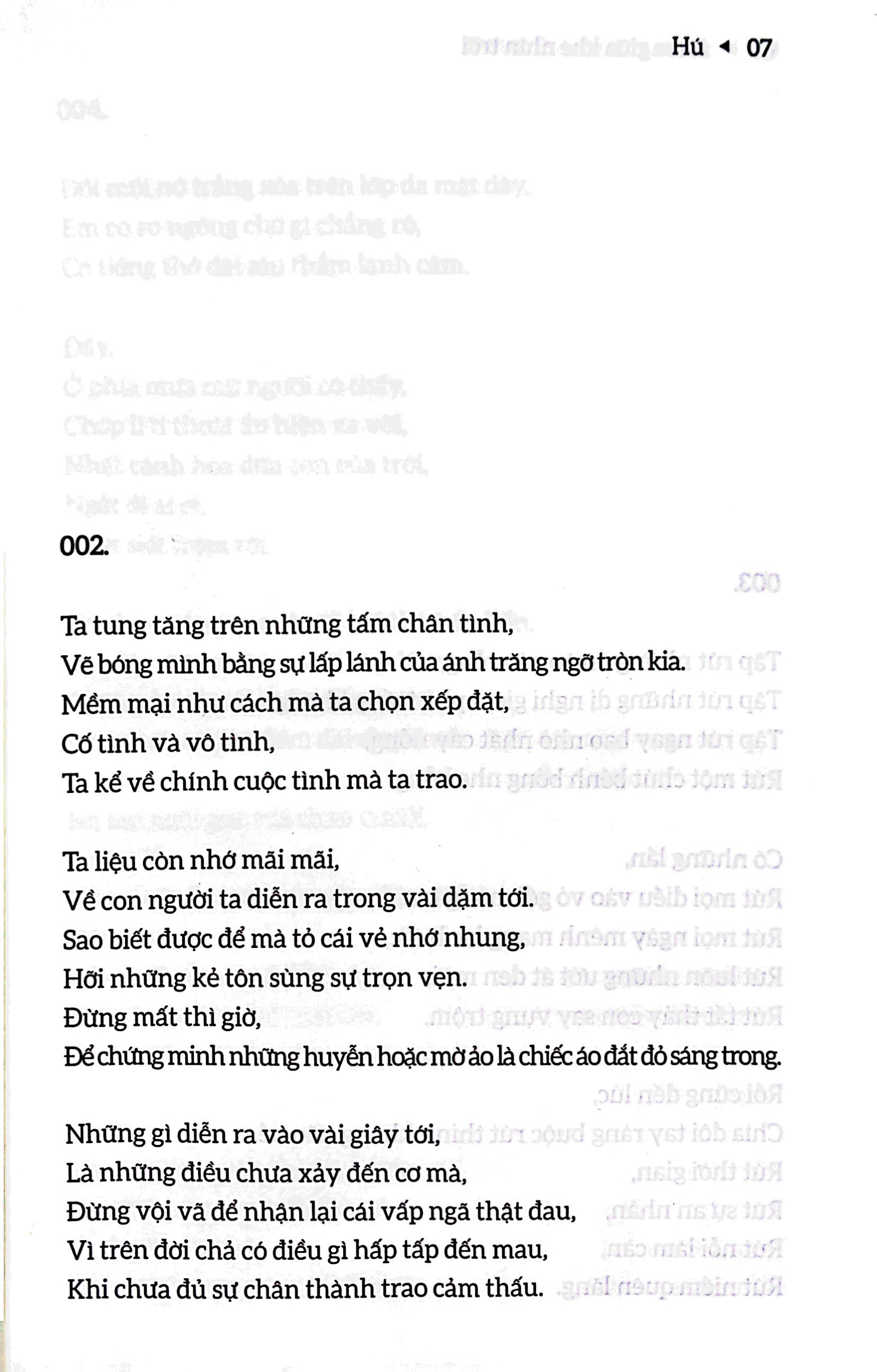 im re giữa khe nhìn đời