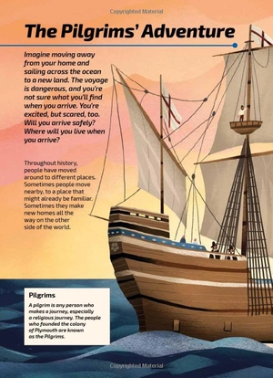 imagine you were there... sailing on the mayflower