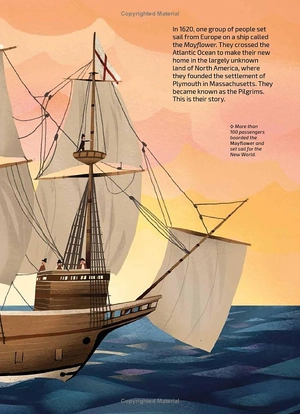 imagine you were there... sailing on the mayflower