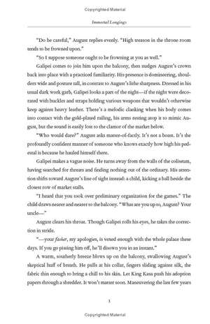 immortal longings