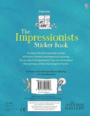 impressionists sticker book