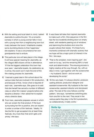 improve your skills: reading for advanced student's book with key & mpo pack