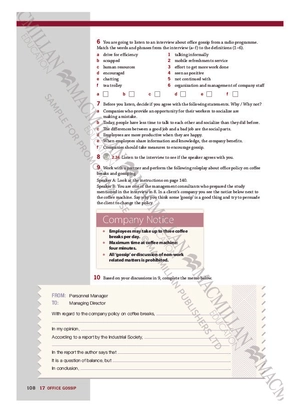 in company 3.0 pre-intermediate level