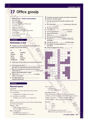 in company 3.0 pre-intermediate level