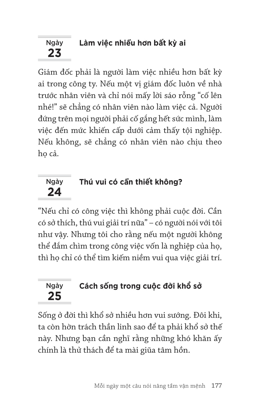 inamori kazuo mỗi ngày một câu nói nâng tầm vận mệnh