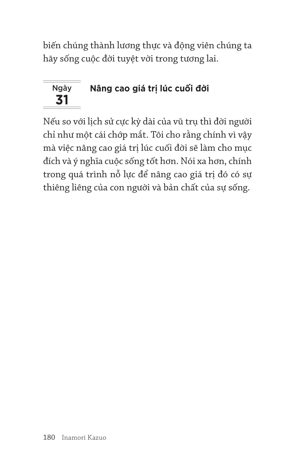 inamori kazuo mỗi ngày một câu nói nâng tầm vận mệnh