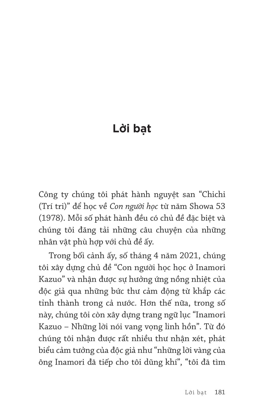 inamori kazuo mỗi ngày một câu nói nâng tầm vận mệnh