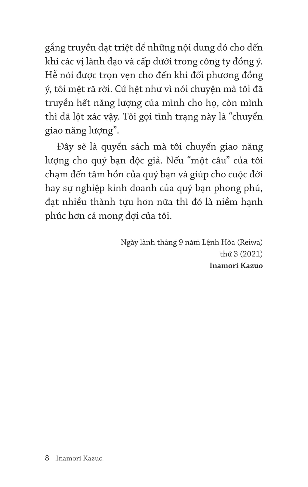 inamori kazuo mỗi ngày một câu nói nâng tầm vận mệnh