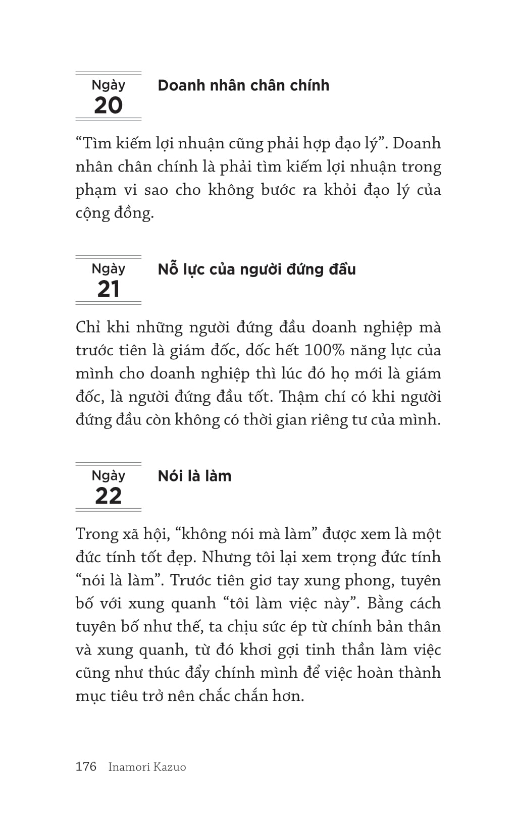 inamori kazuo mỗi ngày một câu nói nâng tầm vận mệnh