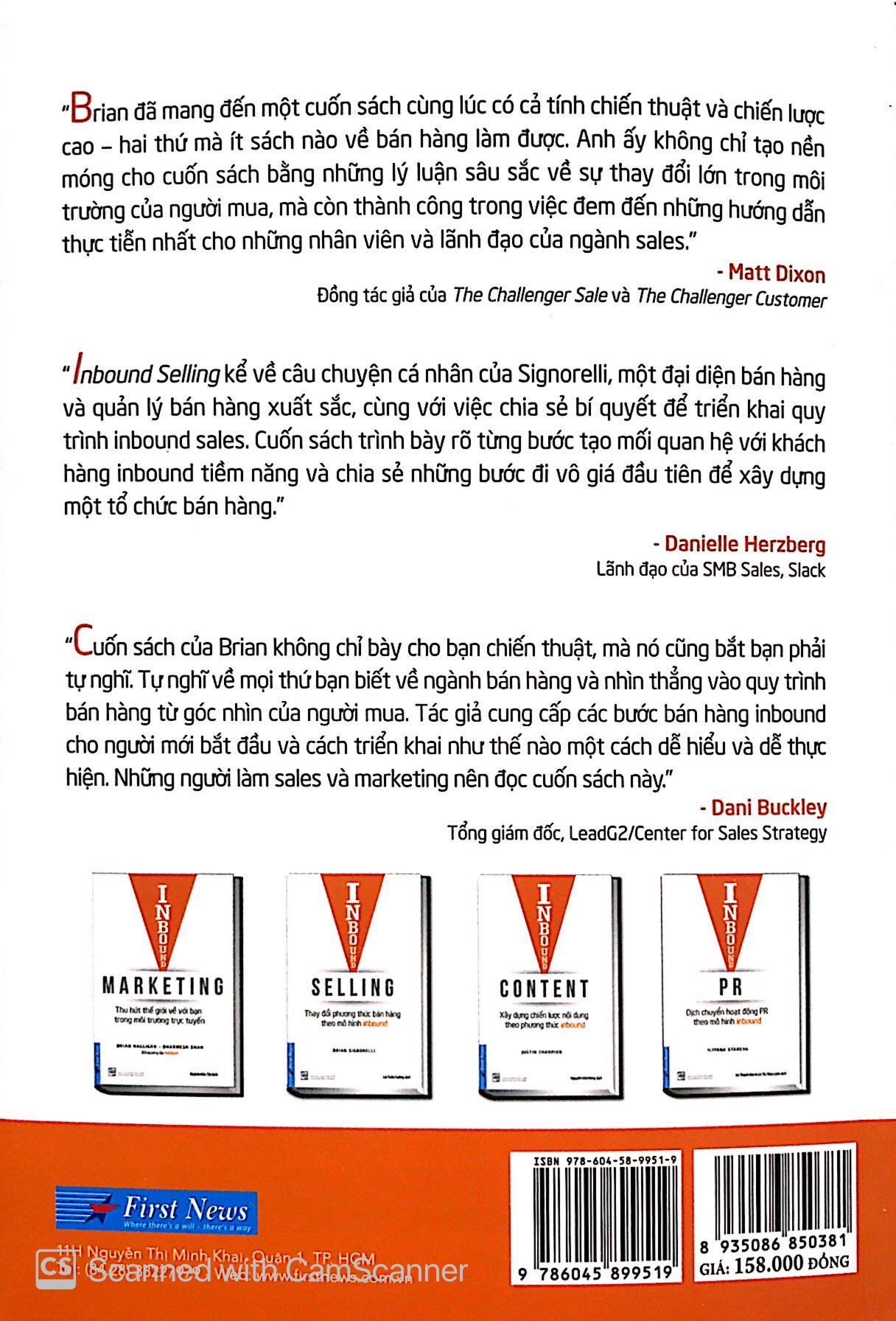 inbound selling - thay đổi phương thức bán hàng theo mô hình inbound