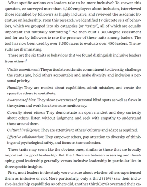 inclusion (hbr emotional intelligence series)