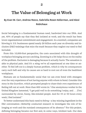 inclusion (hbr emotional intelligence series)