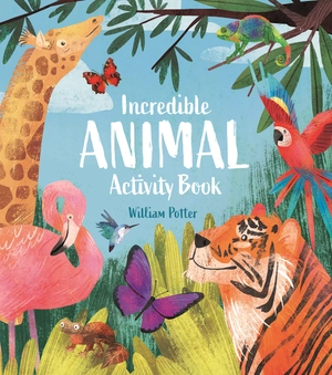 incredible animal activity book