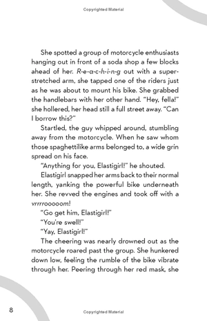 incredibles 2: a real stretch (junior novel 240 disney)